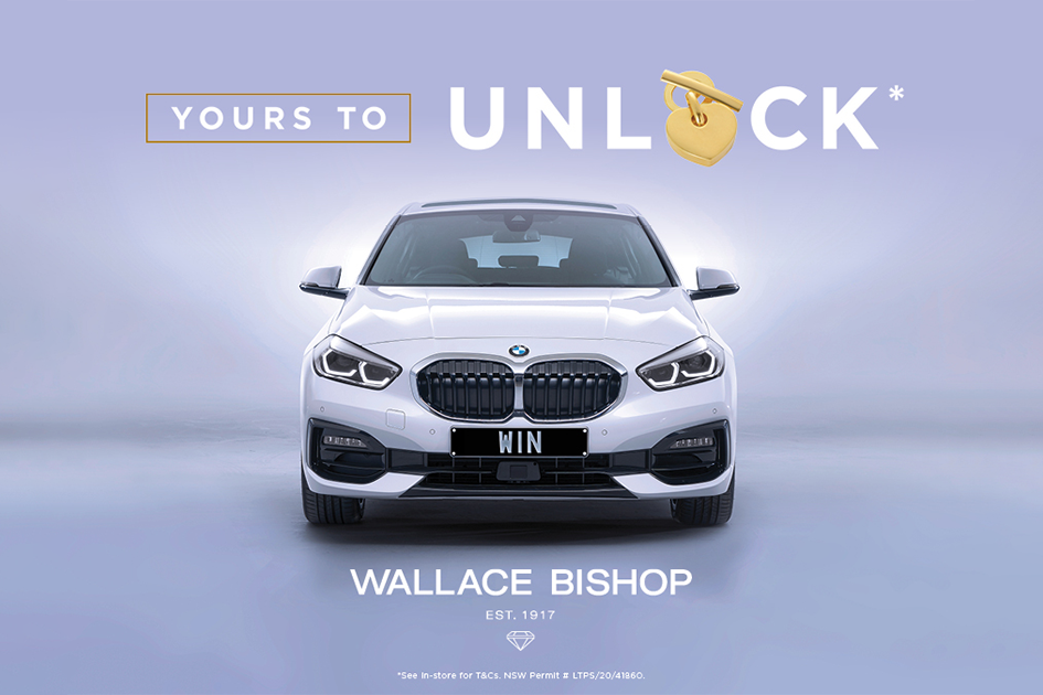 Yours to Unlock – Win a BMW thanks to Wallace Bishop
