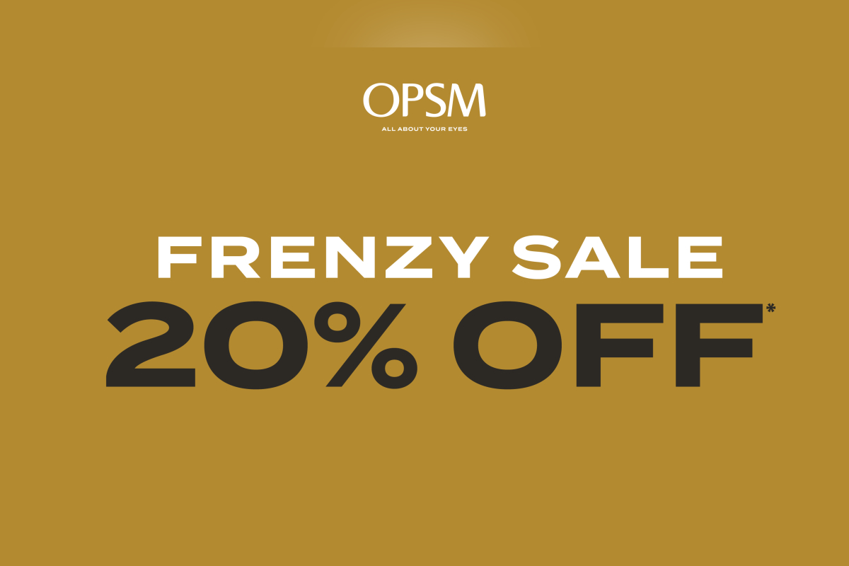 OPSM – 20% Off – Don’t Miss Out!