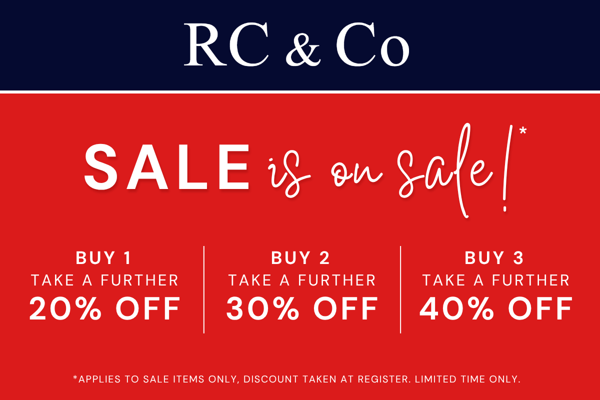 RC & Co – SAVE UP TO A FURTHER 40% OFF