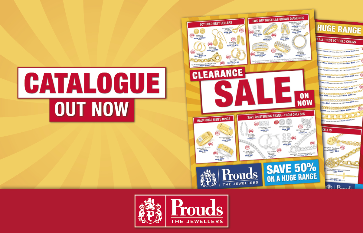 Prouds – Clearance Sale!