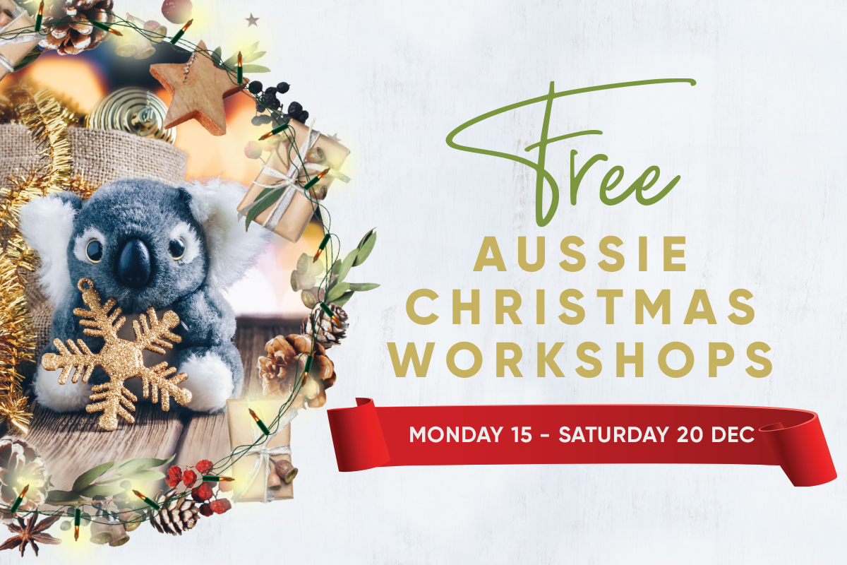 A Fun-Filled Aussie Christmas Awaits — Free Kids’ Workshops