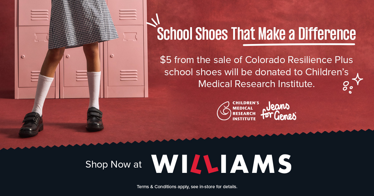 Back-to-school season just got even better! 20% off Colorado and Roc School Shoes or 2nd Pair HALF PRICE storewide!