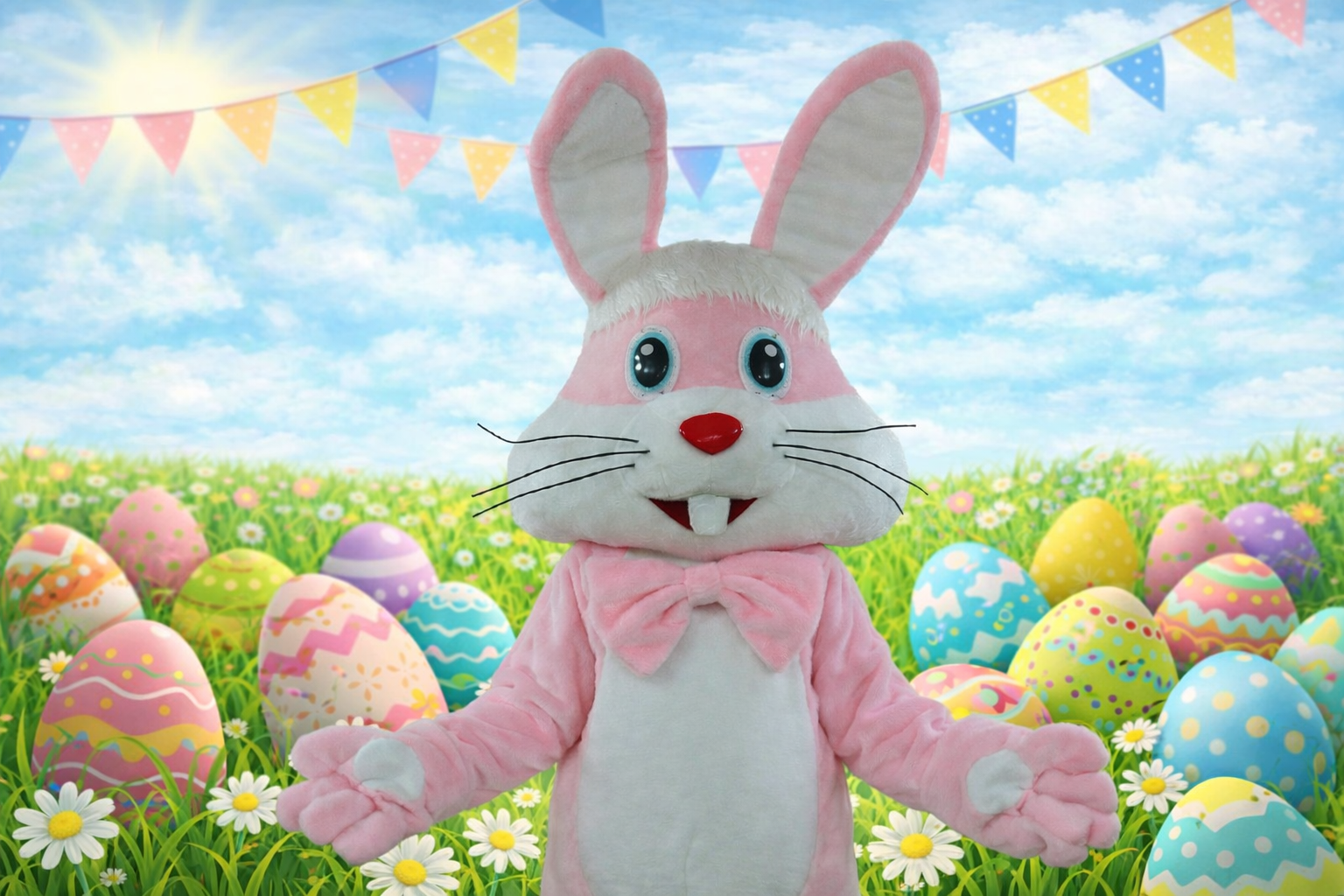 Easter Bunny will be here!