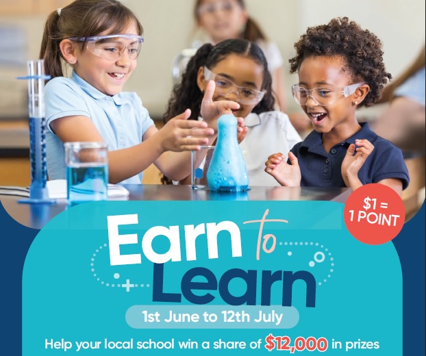 Help your local school win a share of $12,000 in prizes