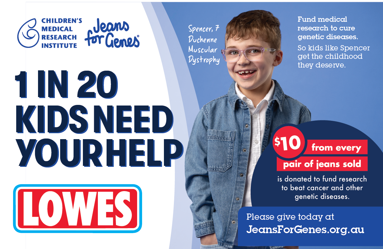 Lowes Supports Jeans for Genes in 2026