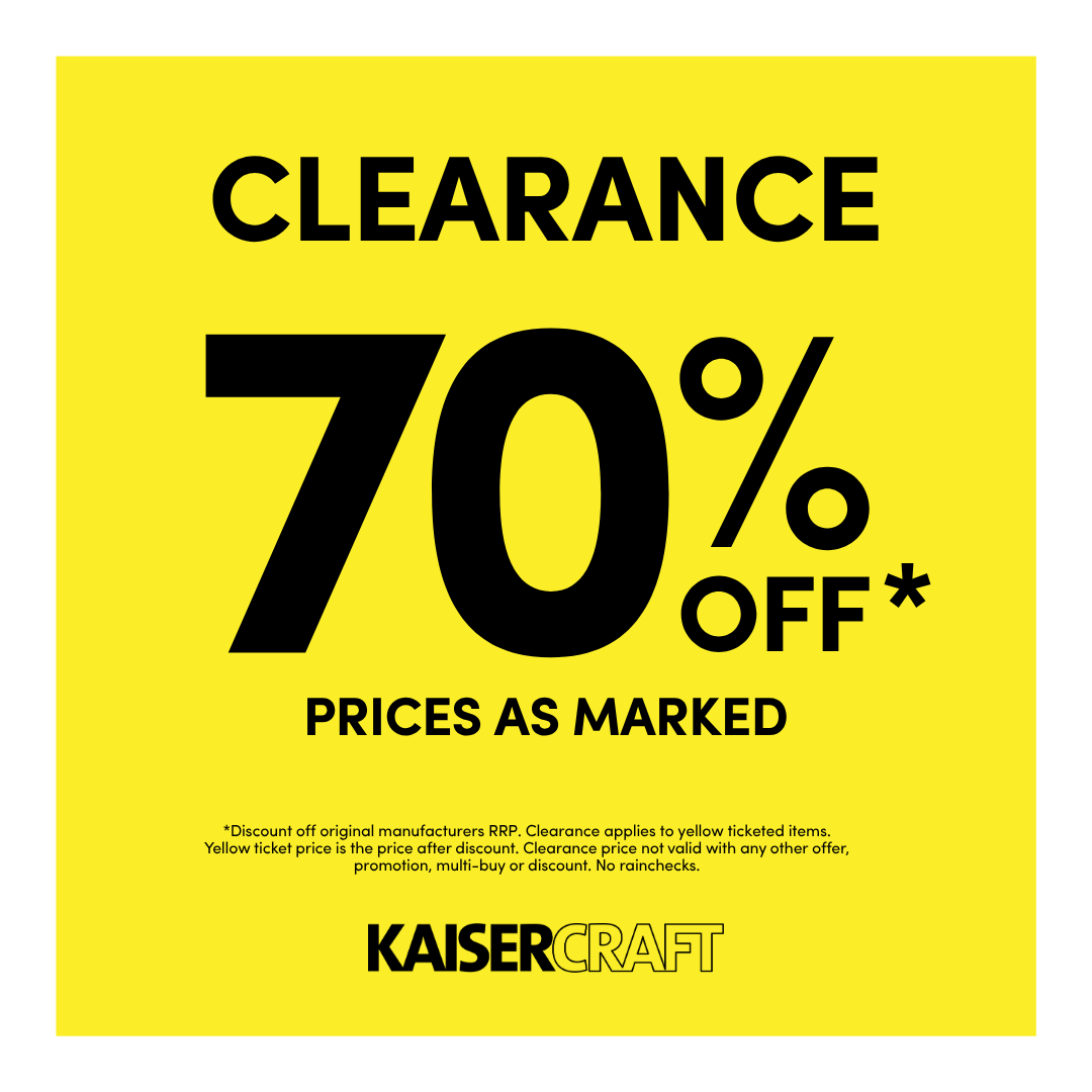 Clearance Sale – 70% off selected Kaiser branded products