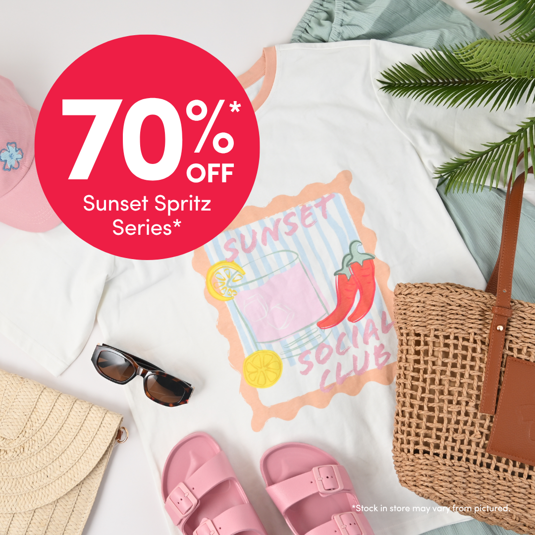 70% off Sunset Spritz Series at Kaisercraft!