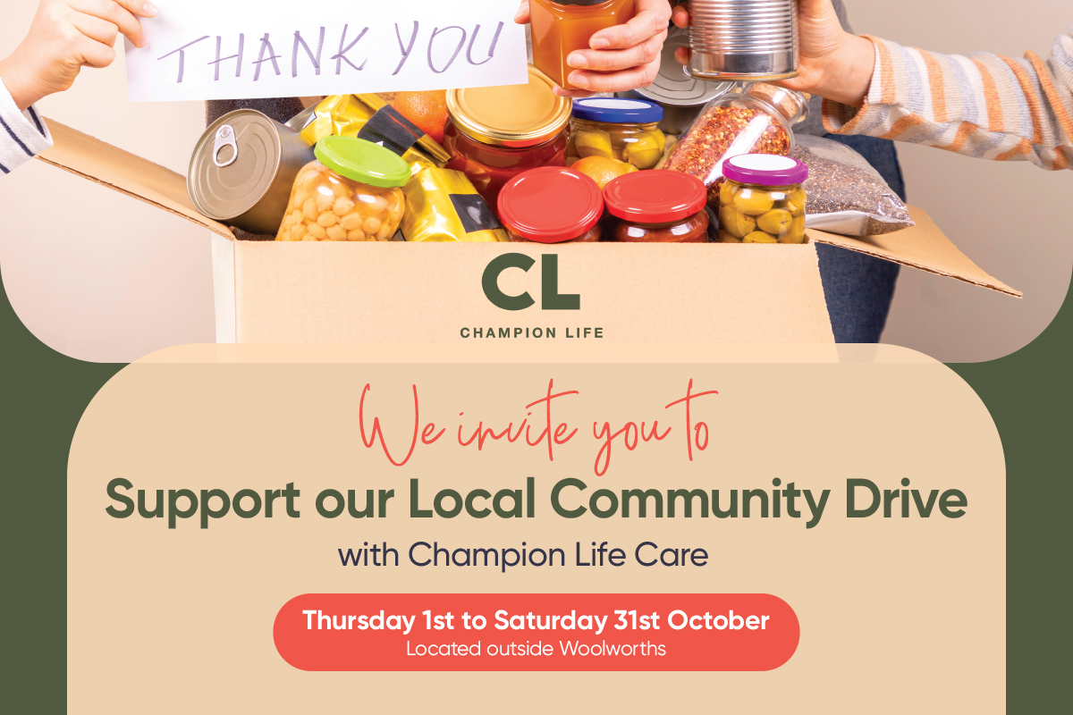 Support our Local Community Drive!