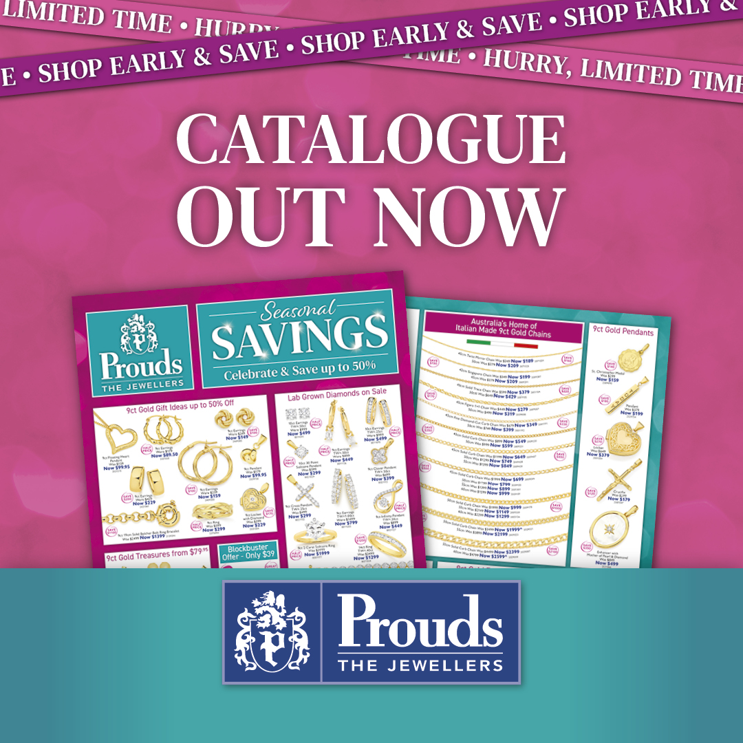 Seasonal Savings Now At Prouds the Jewellers!