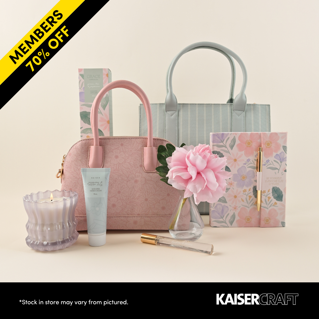 70% Off Selected Ranges at Kaisercraft!